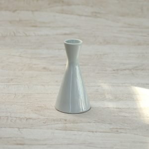 Glasvase, enkeltstilket lav - Porcelæn